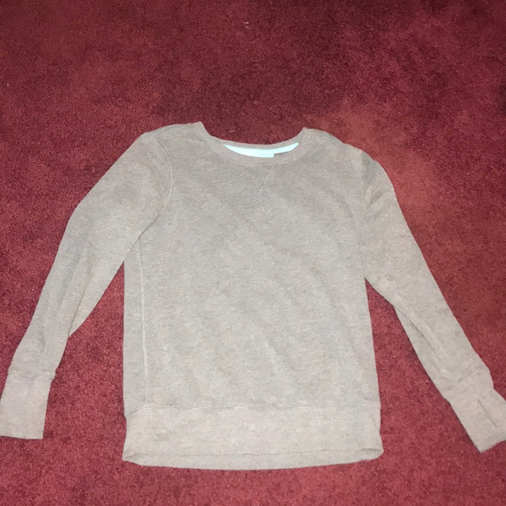 Gray sweater